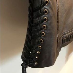 Debbie Shuchat leather coat *Like New*